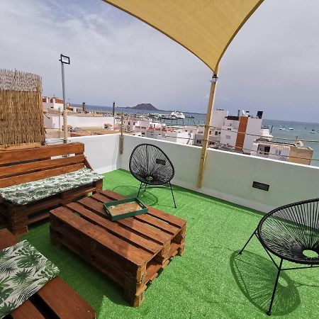 Villa Centro de Corralejo con vistas a Isla de Lobos Exterior foto